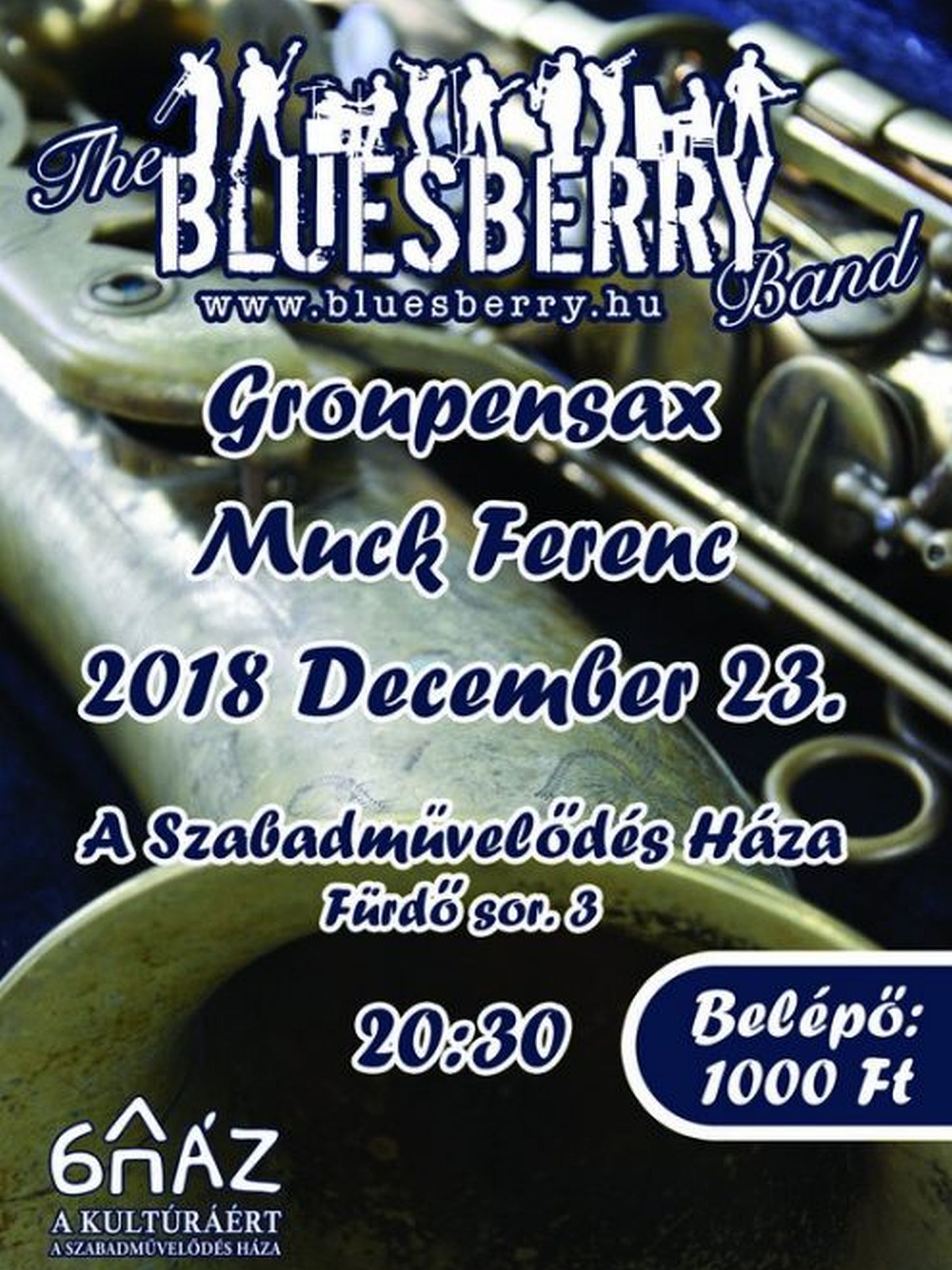 Muck Ferenc és barátai adnak karácsonyi koncertet A Szabadművelődés Házában